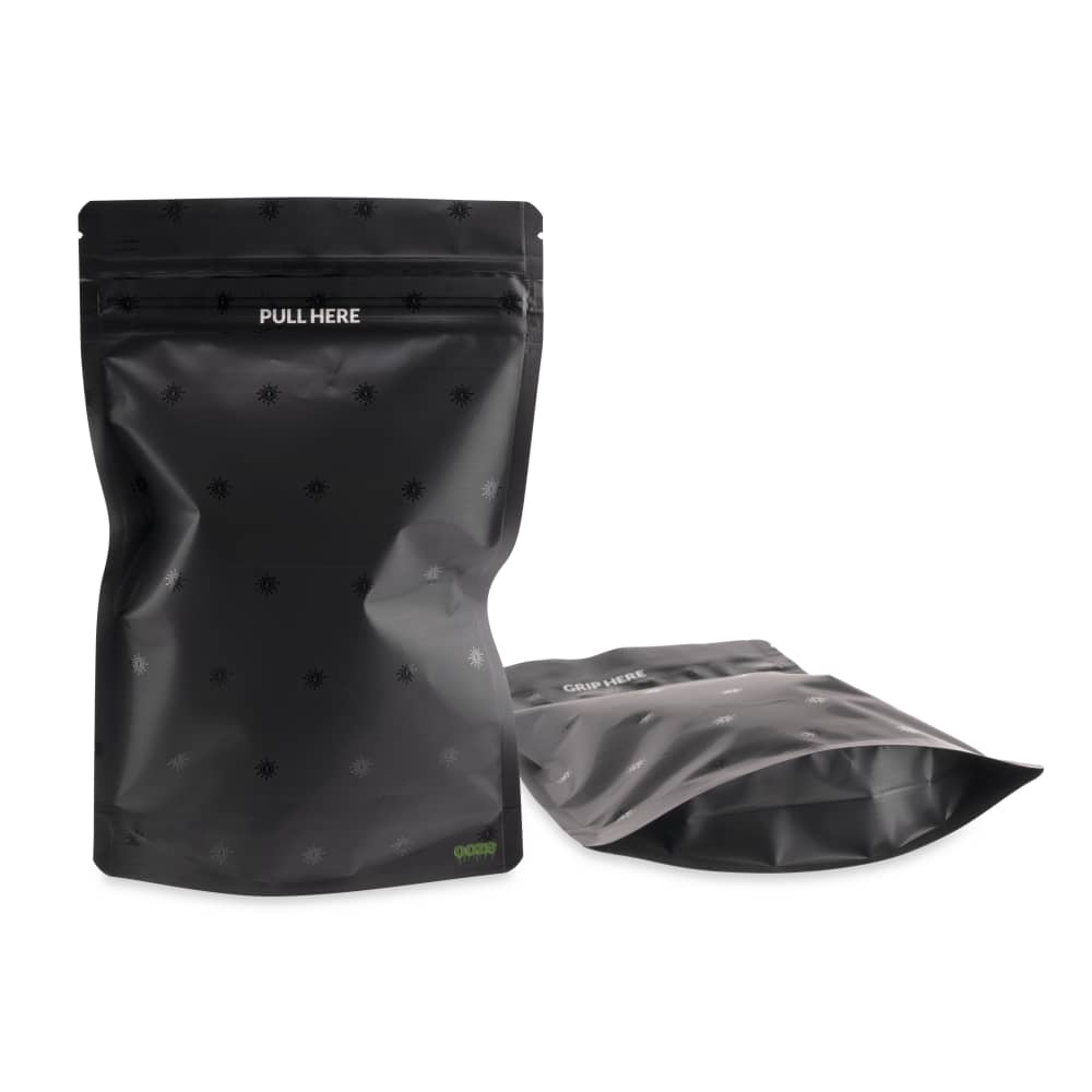 Ooze Designer Series 1 Ounce Mylar Bag 10-Pack Box - Logo