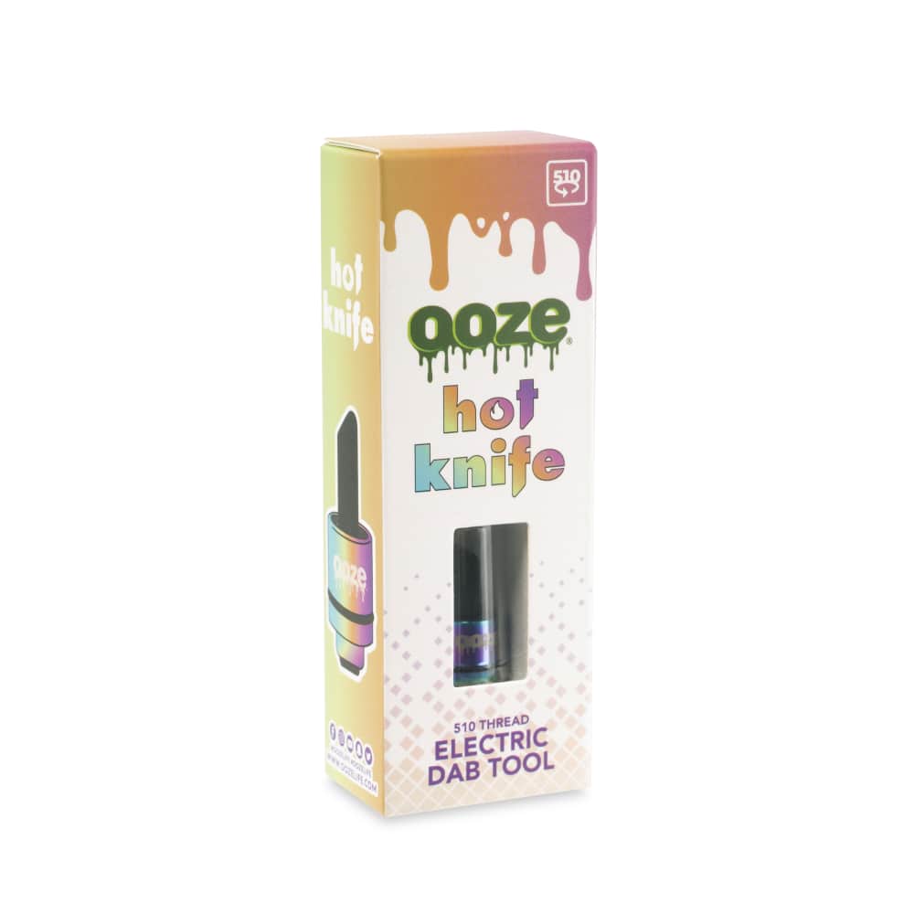 Ooze Hot Knife 510 Thread Electric Dab Tool - Rainbow