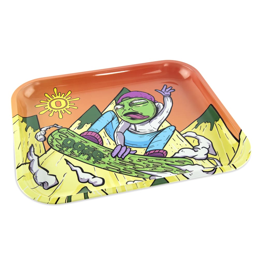 Ooze Rolling Tray - Metal - Slime Carver