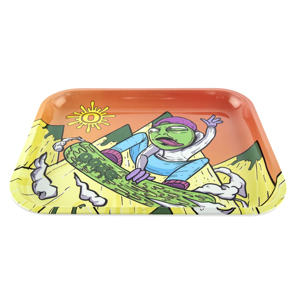 Ooze Rolling Tray - Metal - Slime Carver