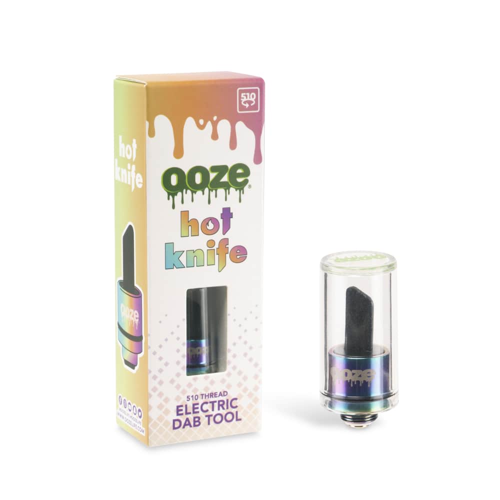 Ooze Hot Knife 510 Thread Electric Dab Tool - Rainbow