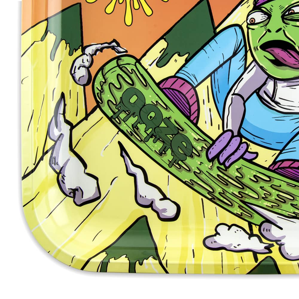 Ooze Rolling Tray - Metal - Slime Carver