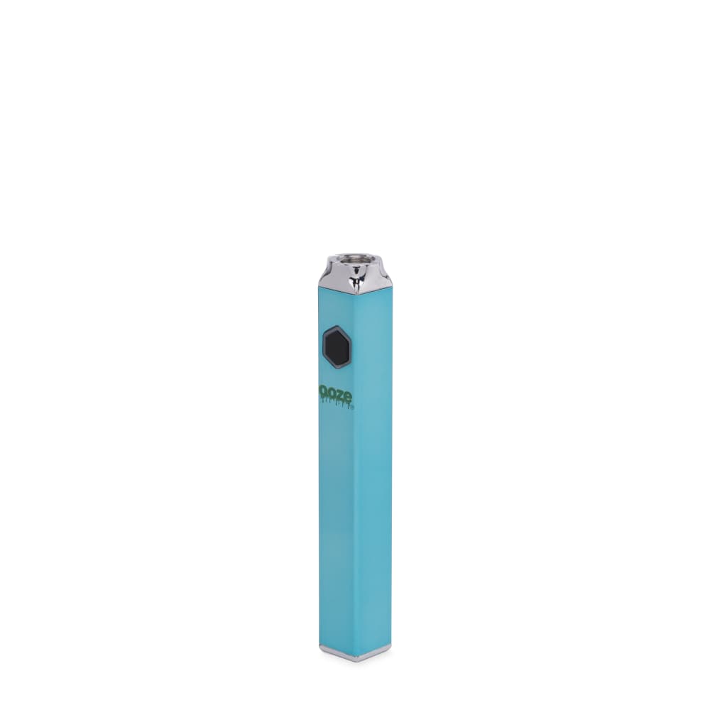 Ooze Arctic Blue Quad 510 Thead 500 Mah Square Vape Pen Battery + Usb Charger