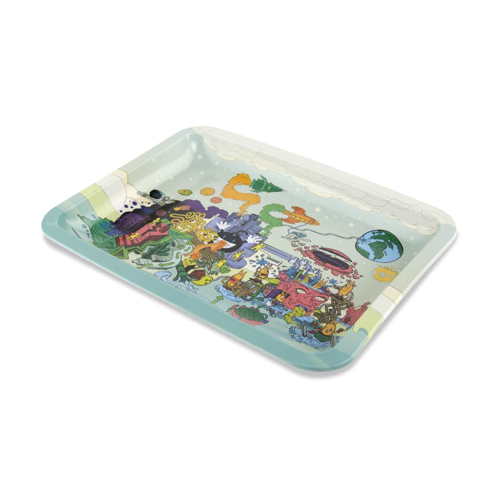 Ooze Rolling Tray - Metal - Imaginarium
