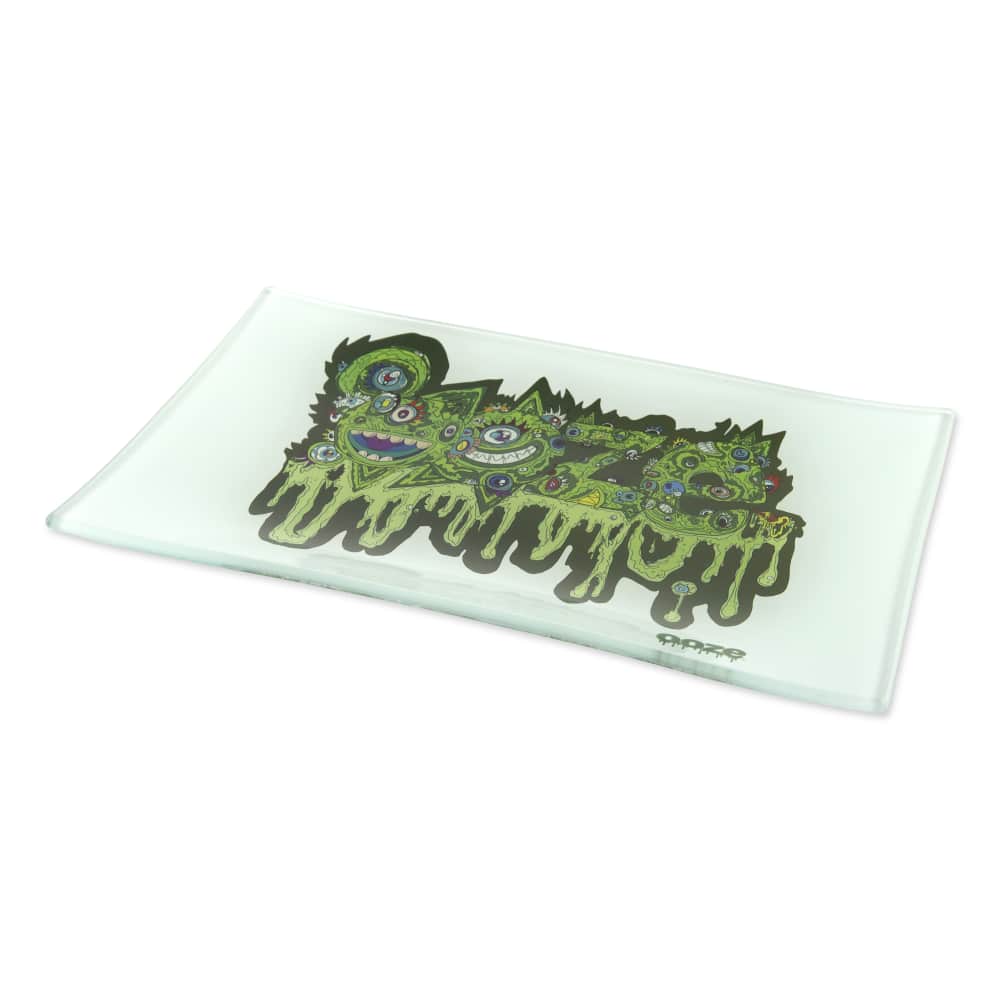 Ooze Rolling Tray - Shatter Resistant Glass - Oozemosis