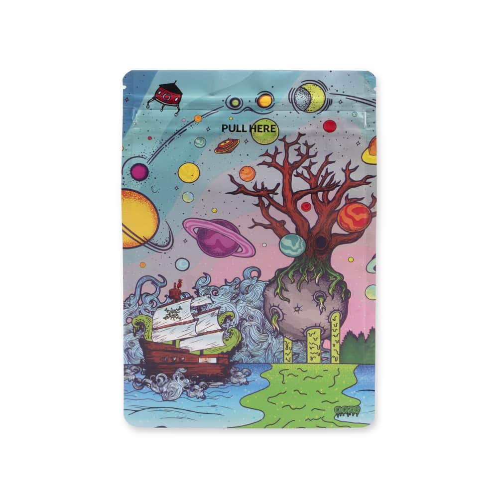 Ooze Designer Series 1 Ounce Mylar Bag 10-Pack Box - Tree Of Life
