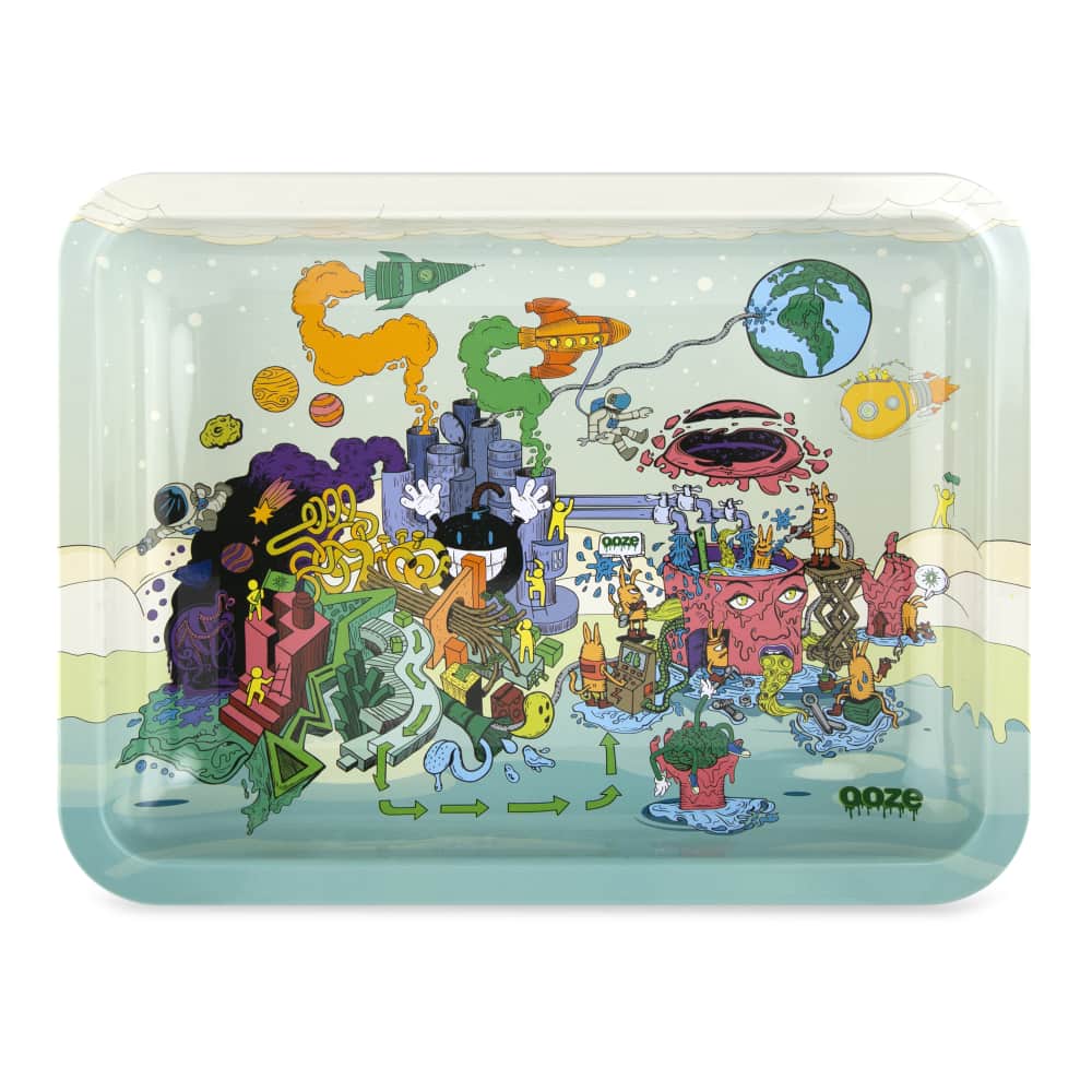 Ooze Rolling Tray - Metal - Imaginarium