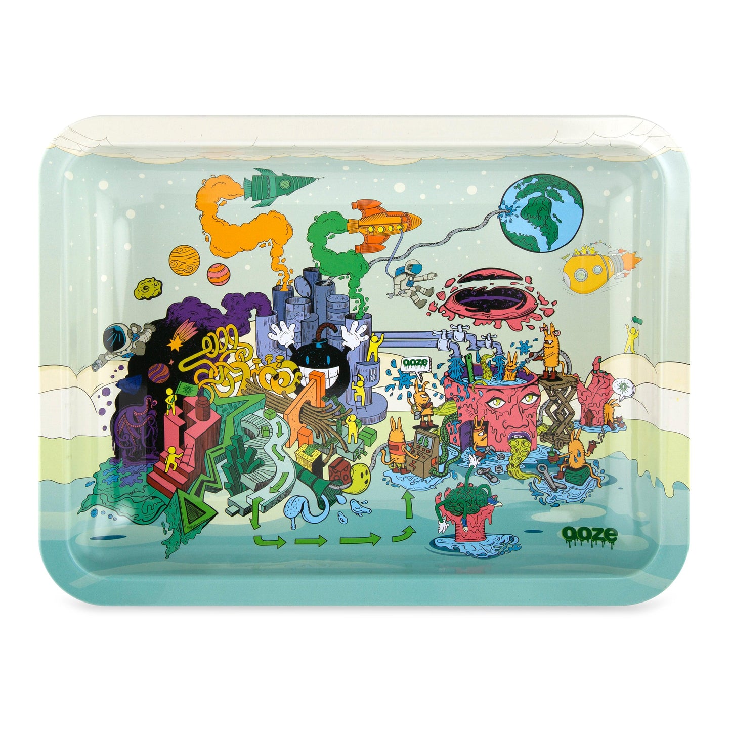 Ooze Rolling Tray - Metal - Imaginarium