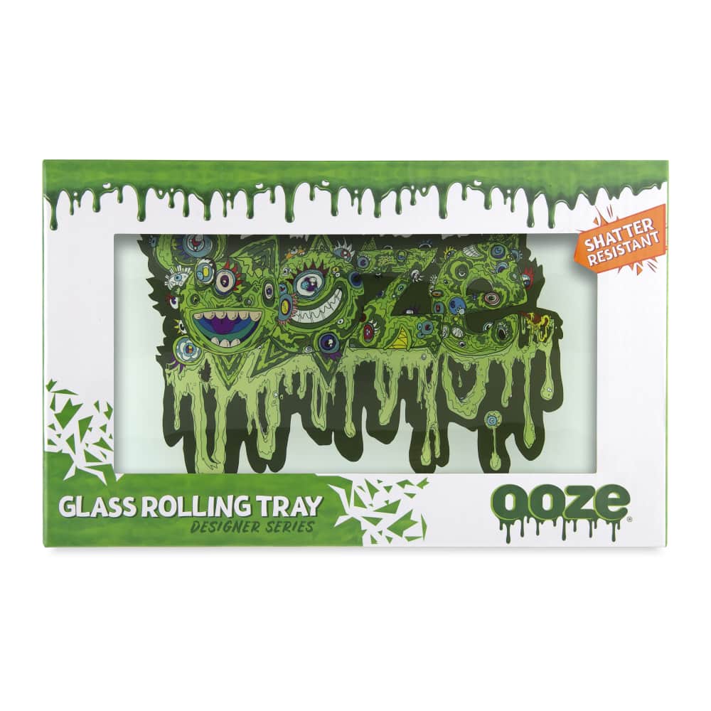 Ooze Rolling Tray - Shatter Resistant Glass - Oozemosis