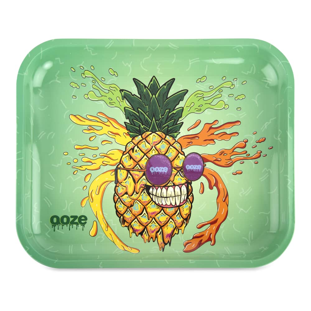 Ooze Rolling Tray - Metal - Mr. Pineapple