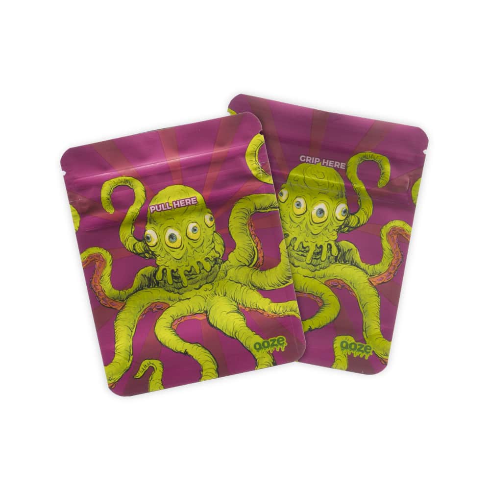 Ooze Designer Series 1/8 Ounce Mylar Bag 10-Count Box - Sir Inks A Lot