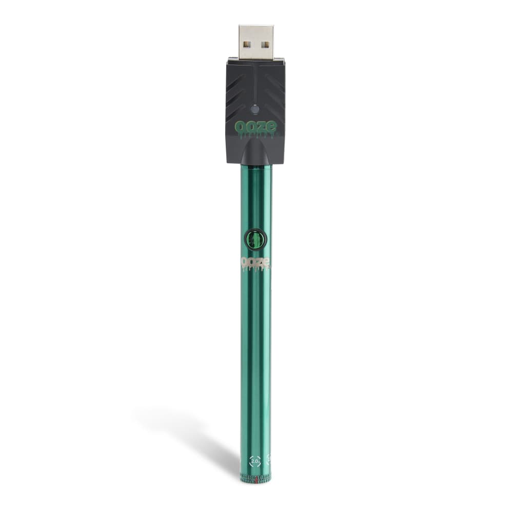 Ooze Twist Slim Pen 2.0 510 Thread Vaporizer Battery – Aqua Teal