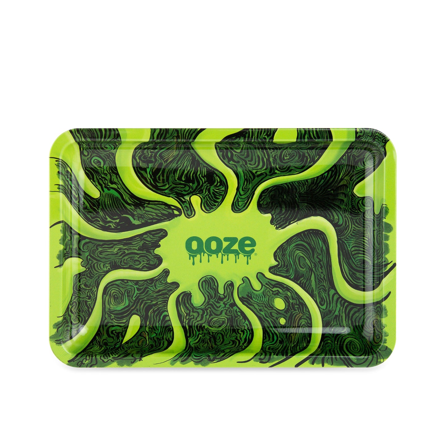 Ooze Rolling Tray - Metal - Abyss