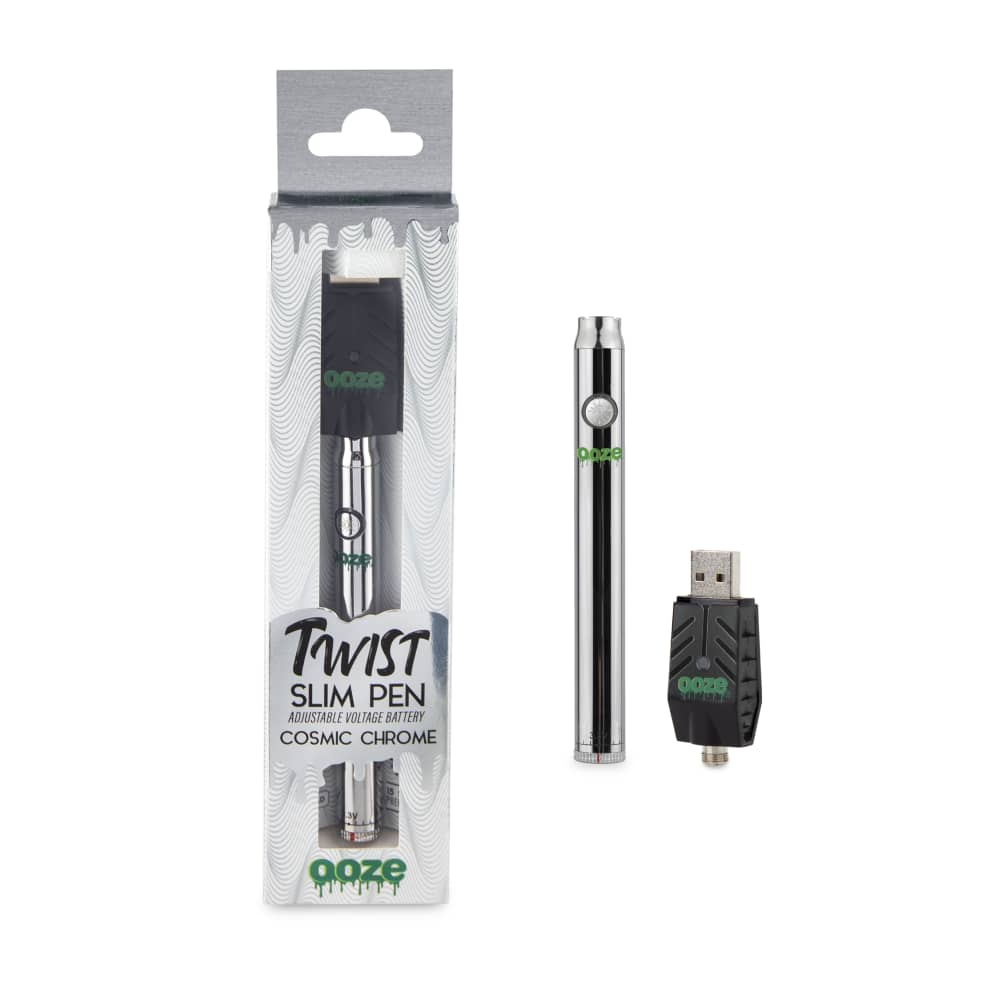 Twist Slim Pen Battery + Smart Usb - Cosmic Chrome