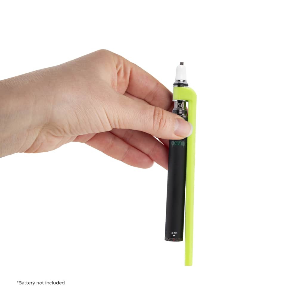 Ooze X Stache Connectar - 510 Thread Nectar Collector Vape Pen Attachment - Green