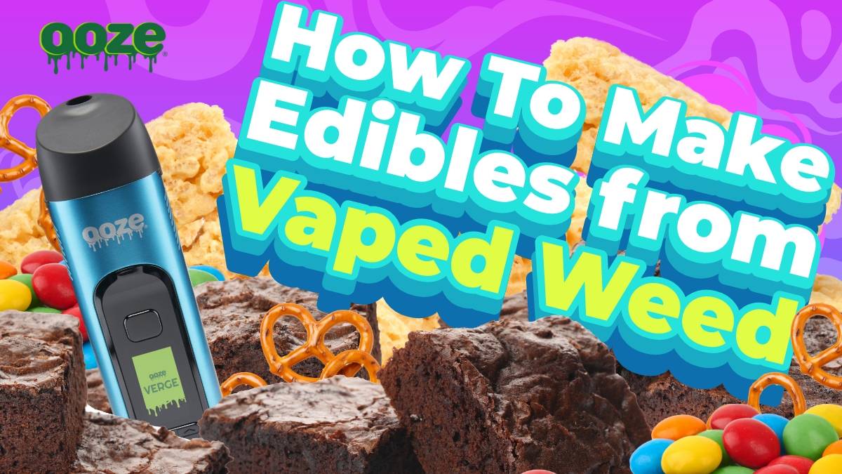 How to Make Edibles from Vaped Weed