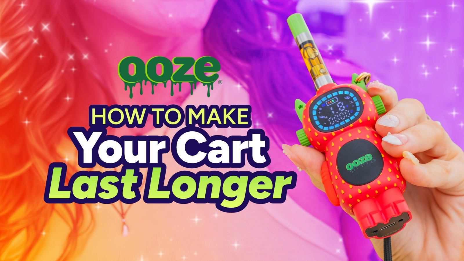 How to make your cart last longer with a strawberry Bot shown