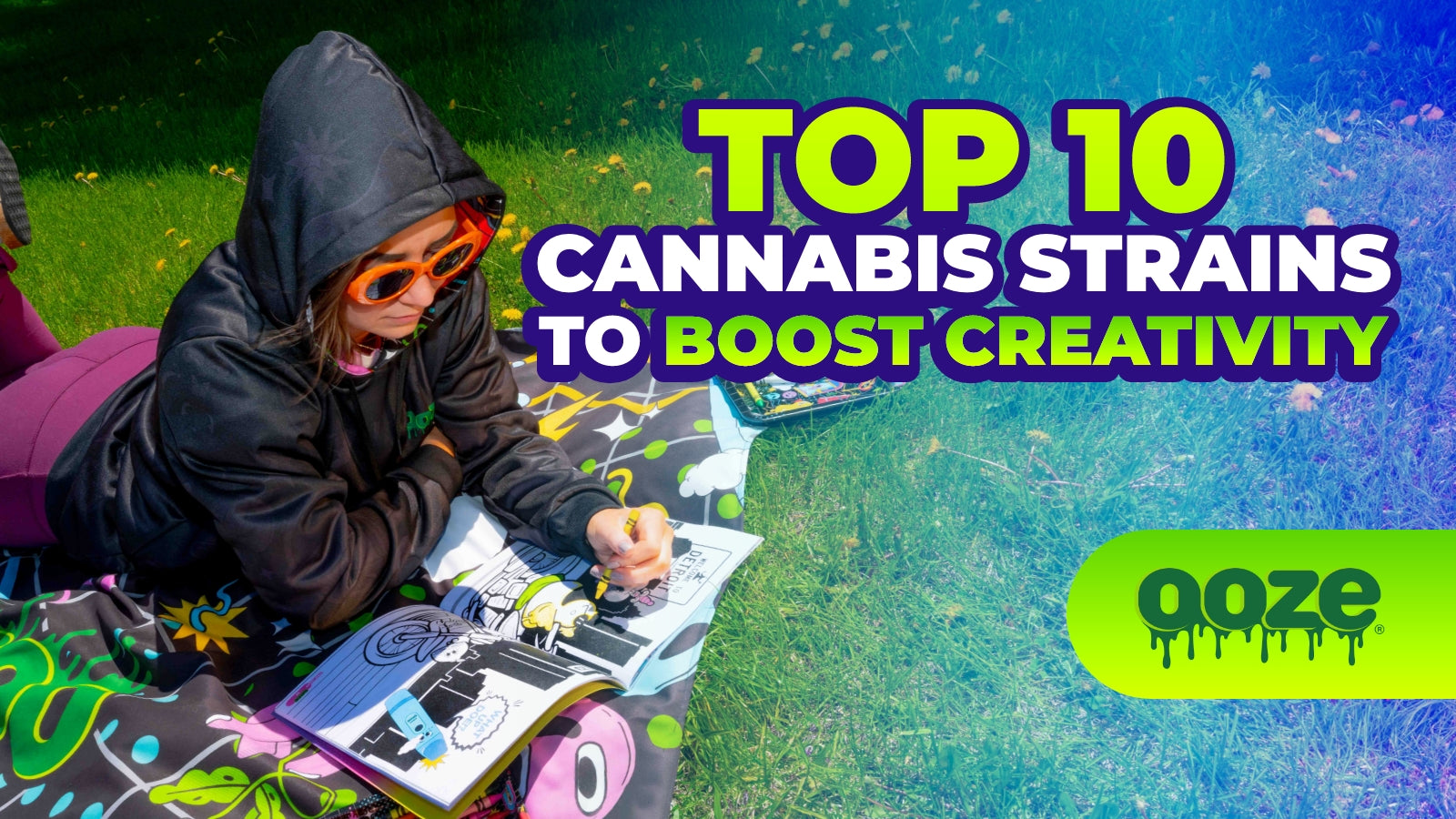 Top 10 Best Cannabis Strains to Boost Creativity - The Oozelife Blog - Ooze Weed Marijuana 420 Creative Process Art Inspiration
