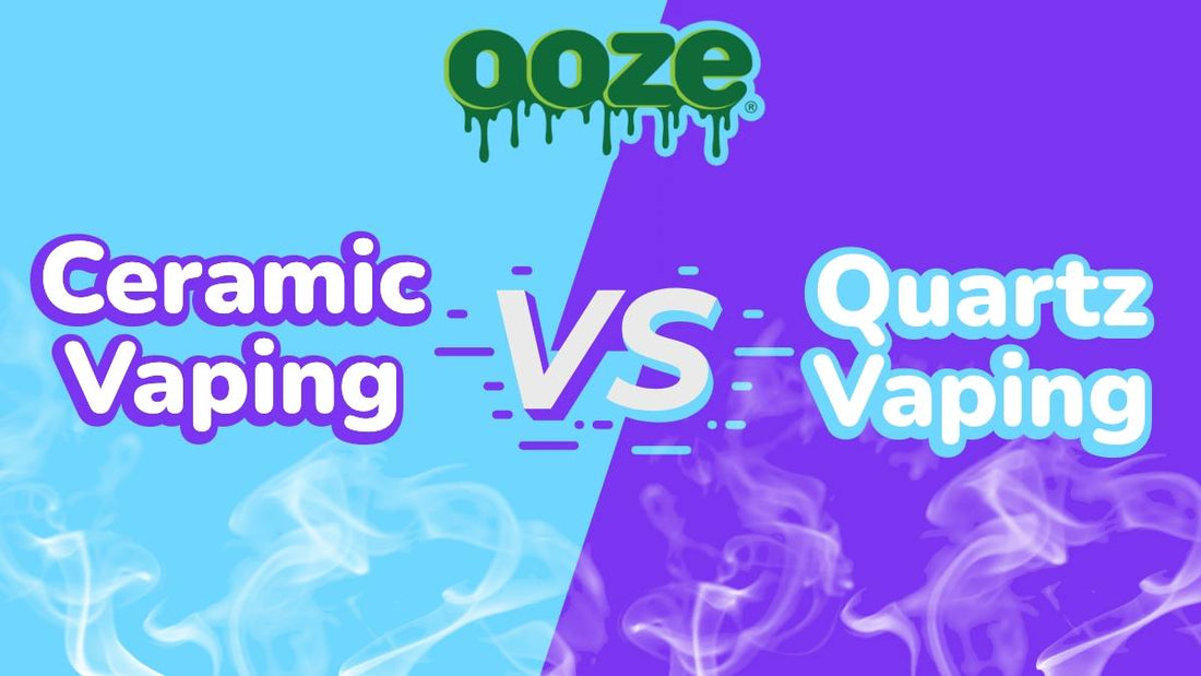 Ceramic Vaping vs Quartz Vaping