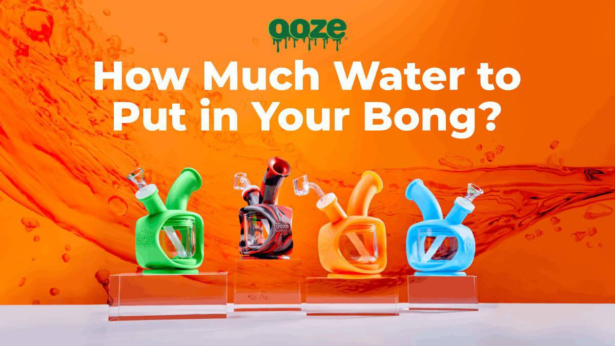 How to Know How Much Water to Put in Your Bong