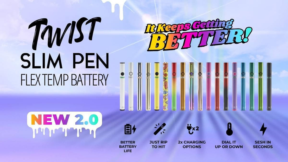 Introducing the Ooze Twist Slim Pen 2.0!