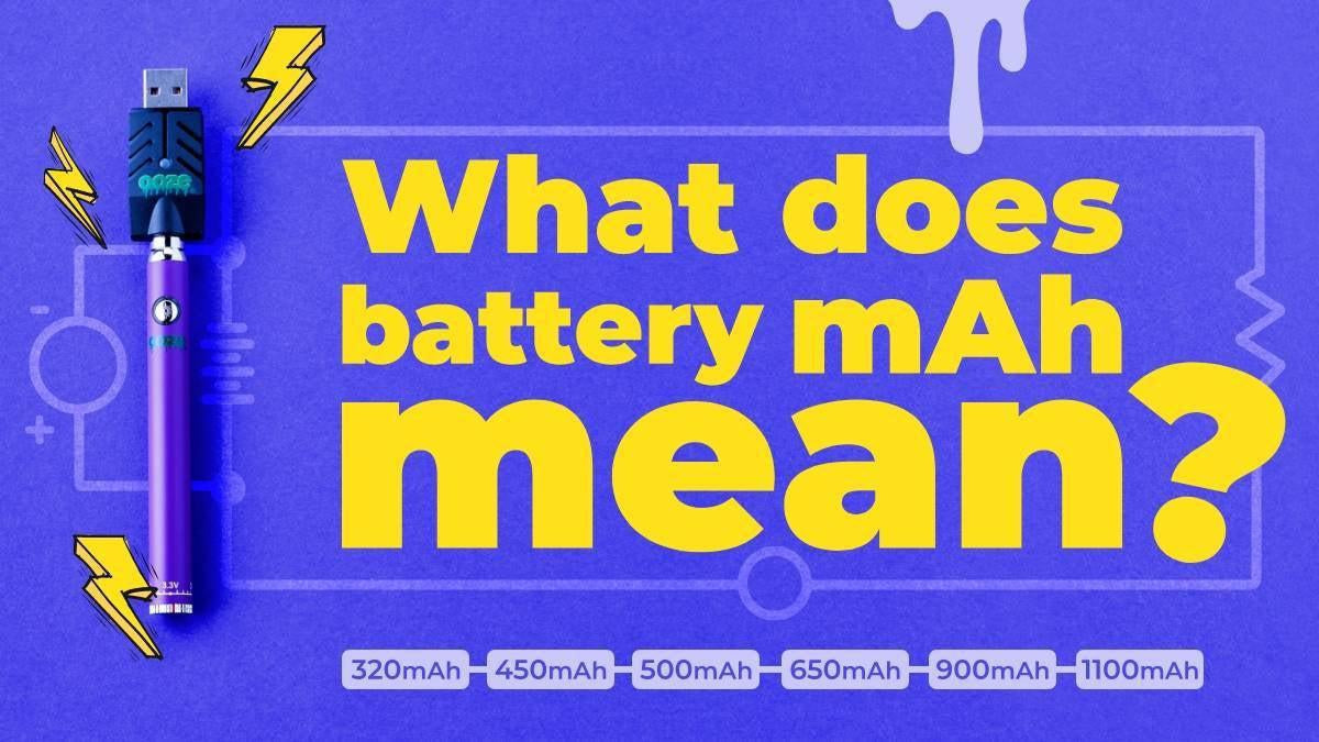What is mAh and What is mAh on a Battery? Ooze