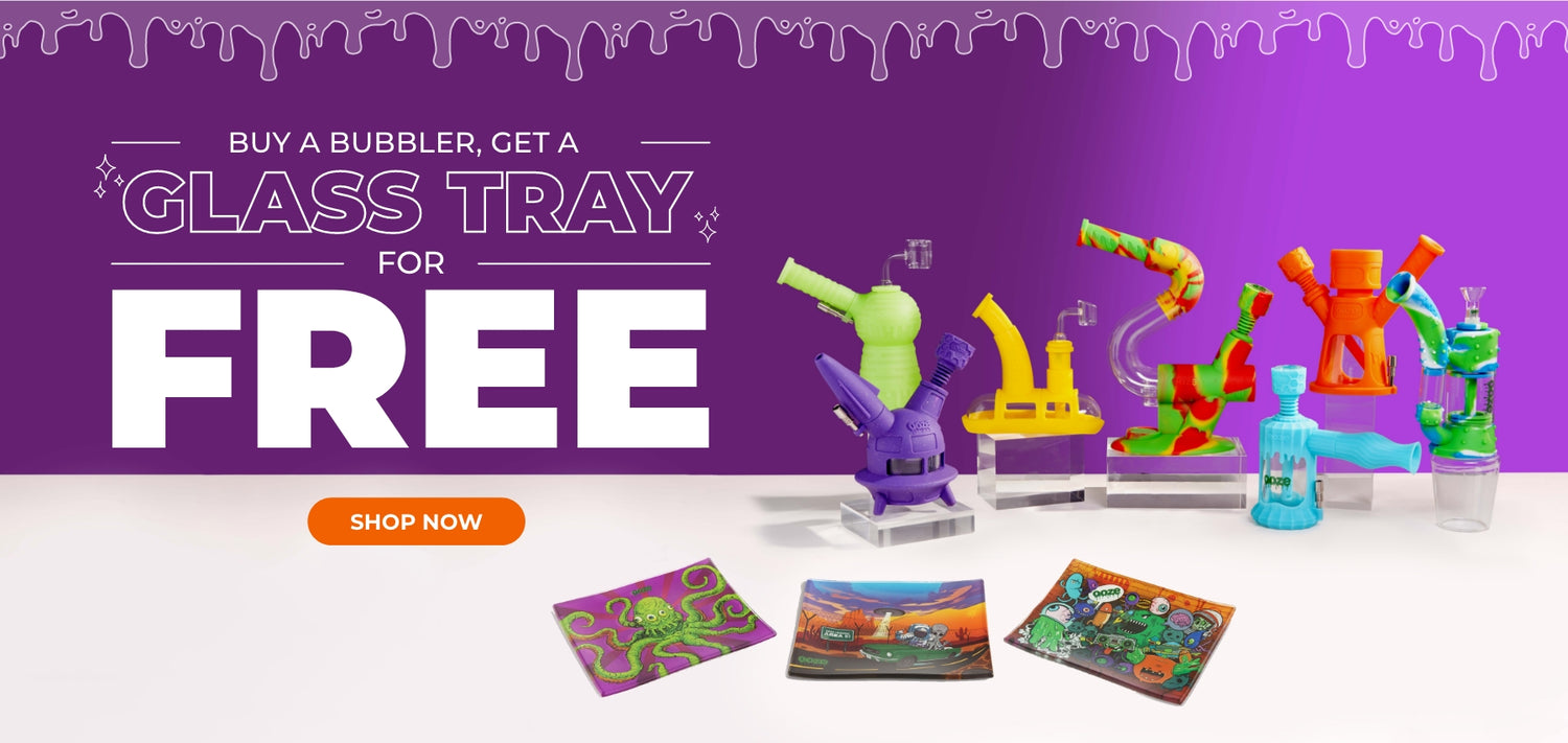 Glass Tray and Bubbler Promo