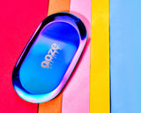 Ooze Rolling Tray - Metal - Aura Rainbow