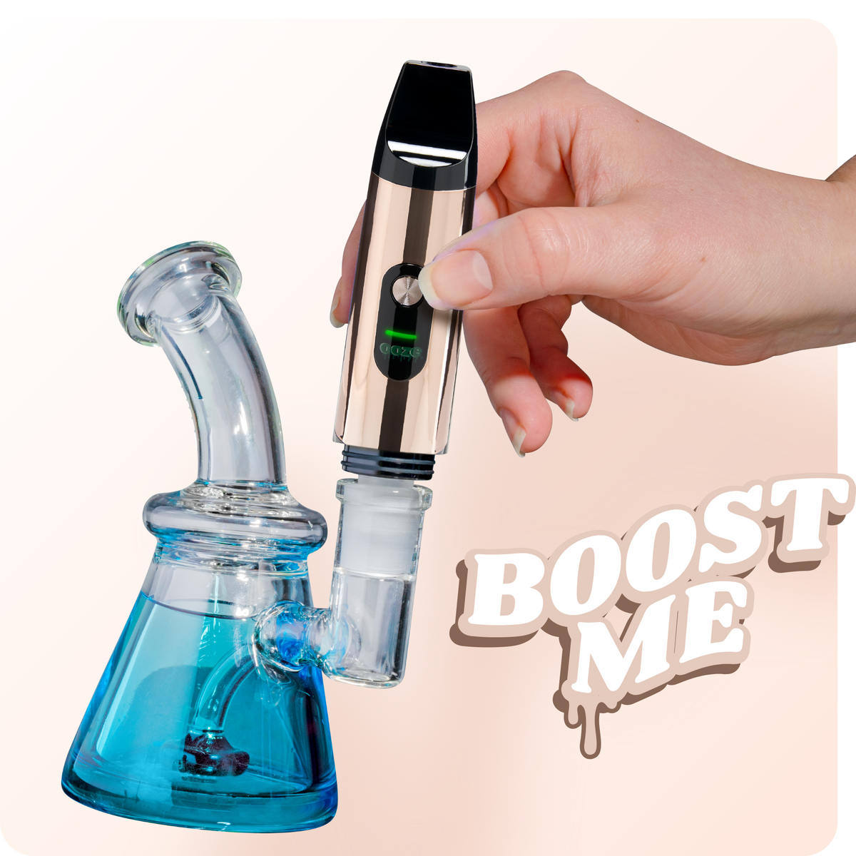 Booster Extract Vaporizer – C-Core 1100 mAh – Black Rose