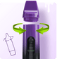 Booster Extract Vaporizer – C-Core 1100 mAh – Galaxy Purple