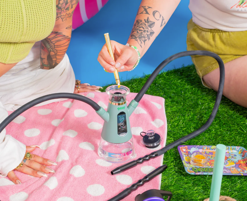 Ripley Dab Rig Hookah – C-Core 2400 mAh - Frosted Mint