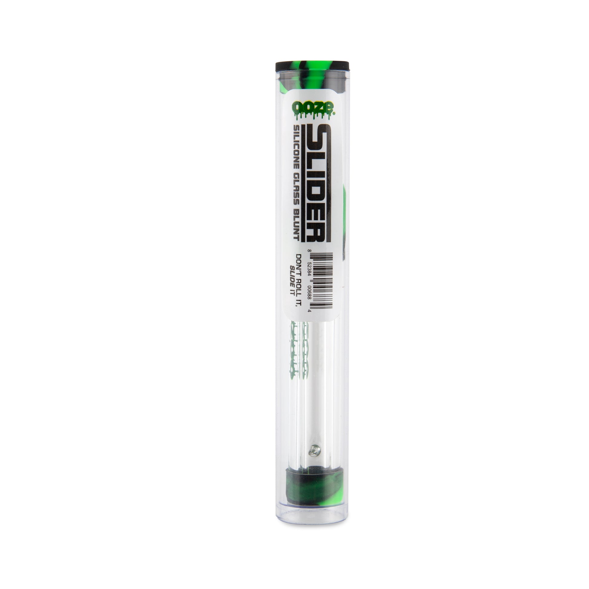 Slider Glass Blunt / Loose / Black - Green