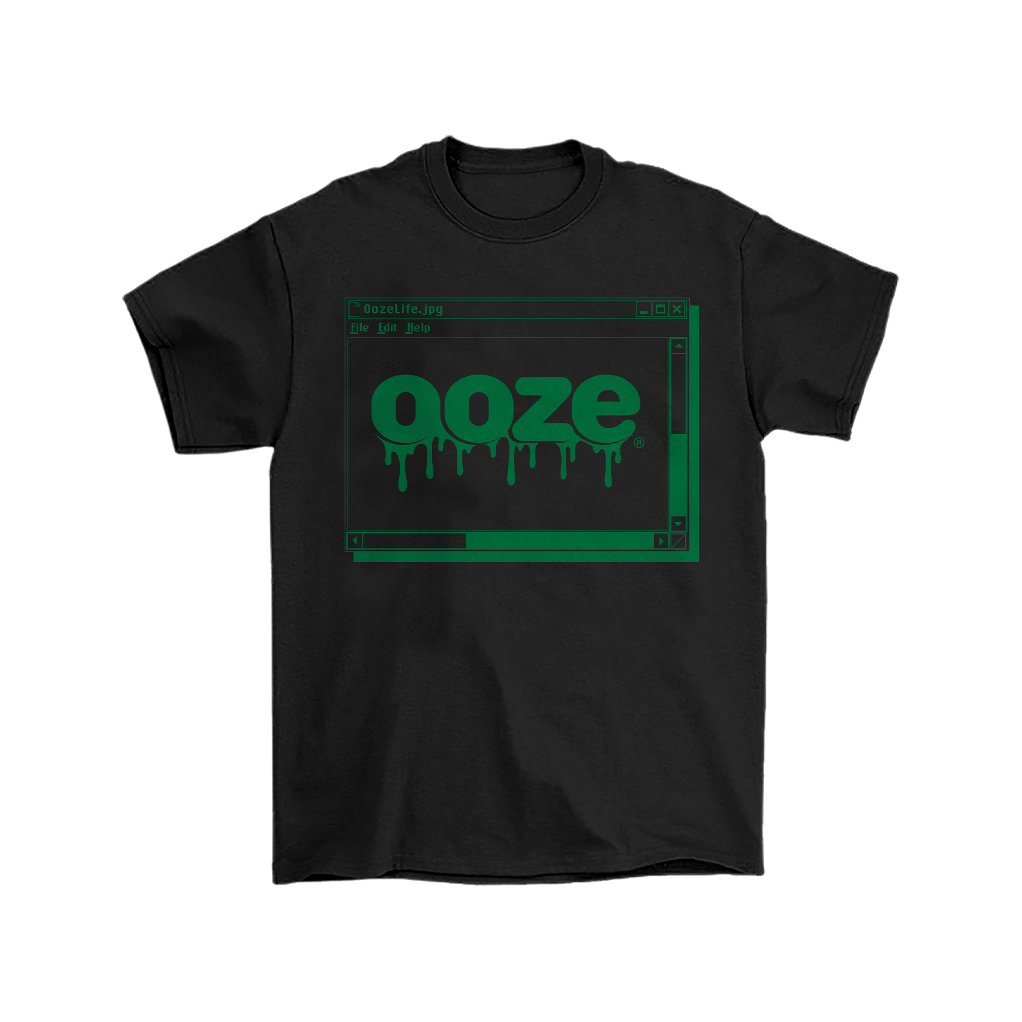 Ooze Window T-Shirt - 100% Cotton Graphic Tees | Printed in Detroit