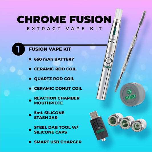Cosmic Chrome Fusion Extract Vaporizer Kit