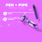 Purple Pen and Pipe Bundle