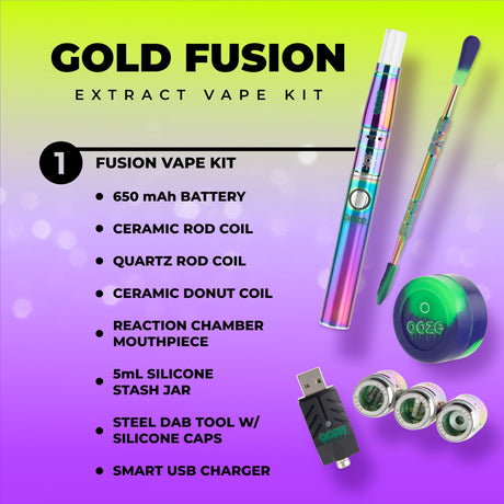 Rainbow Fusion Extract Vaporizer Kit