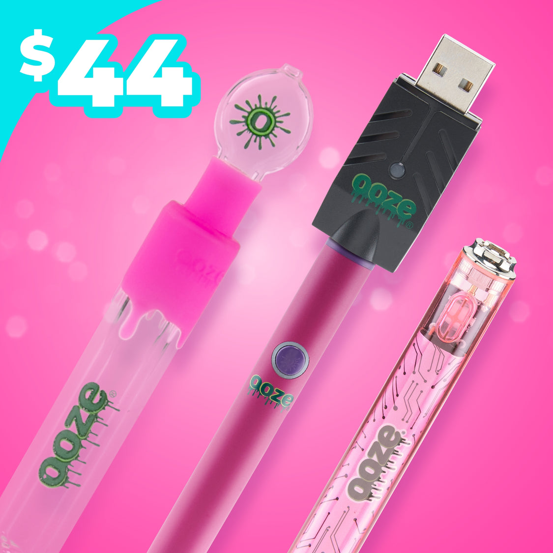 Pink Vape Pens & Accessories | Ooze