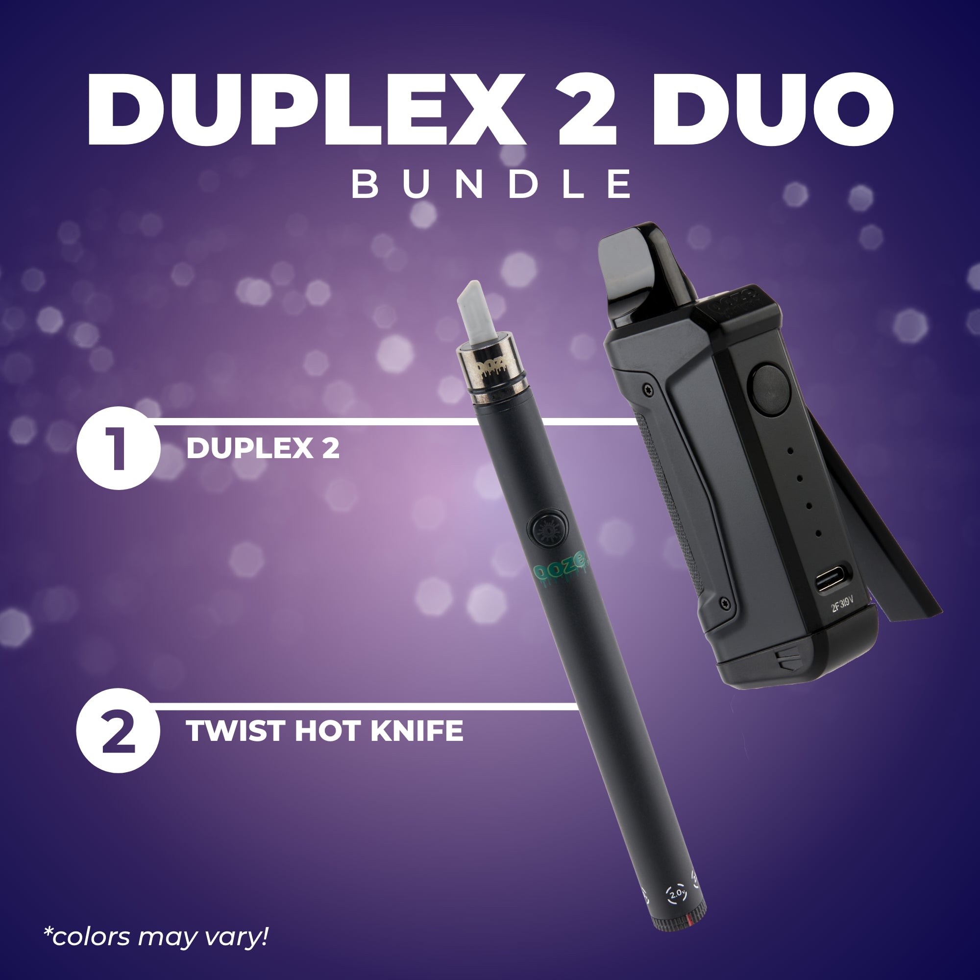 Duplex 2 Duo Bundle - Dab Pen Deals | Ooze Concentrate Vaporizers