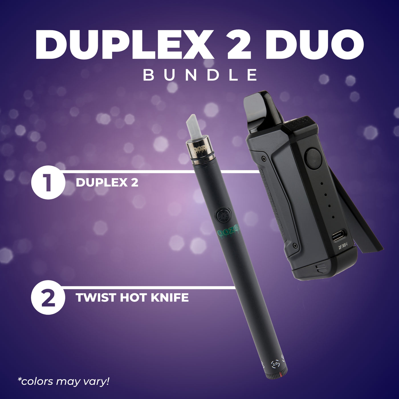 Duplex 2 Duo Bundle - Dab Pen Deals | Ooze Concentrate Vaporizers