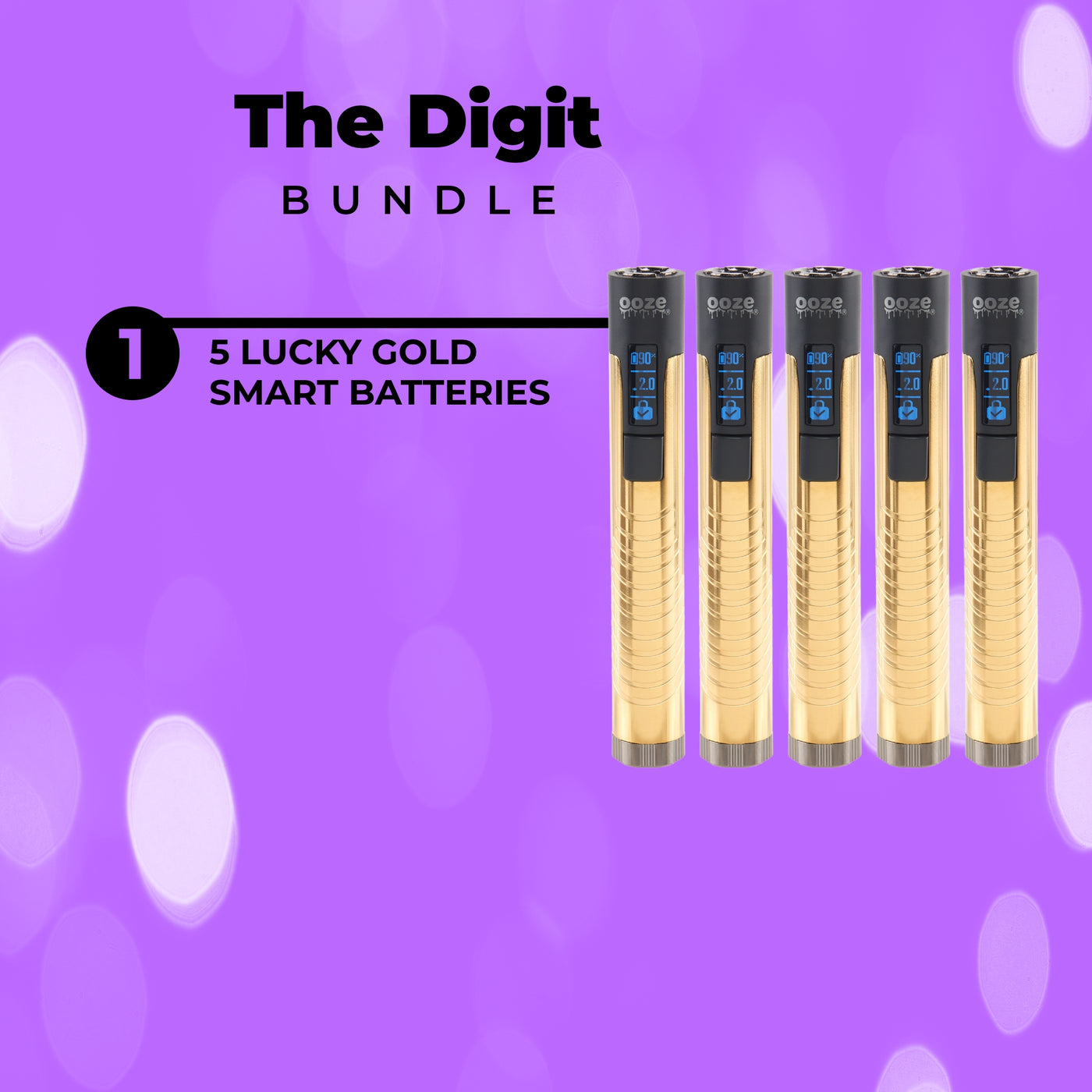 Gold Digit 5-Pack