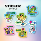 Hotel Lucky Stickers - 6-Pack