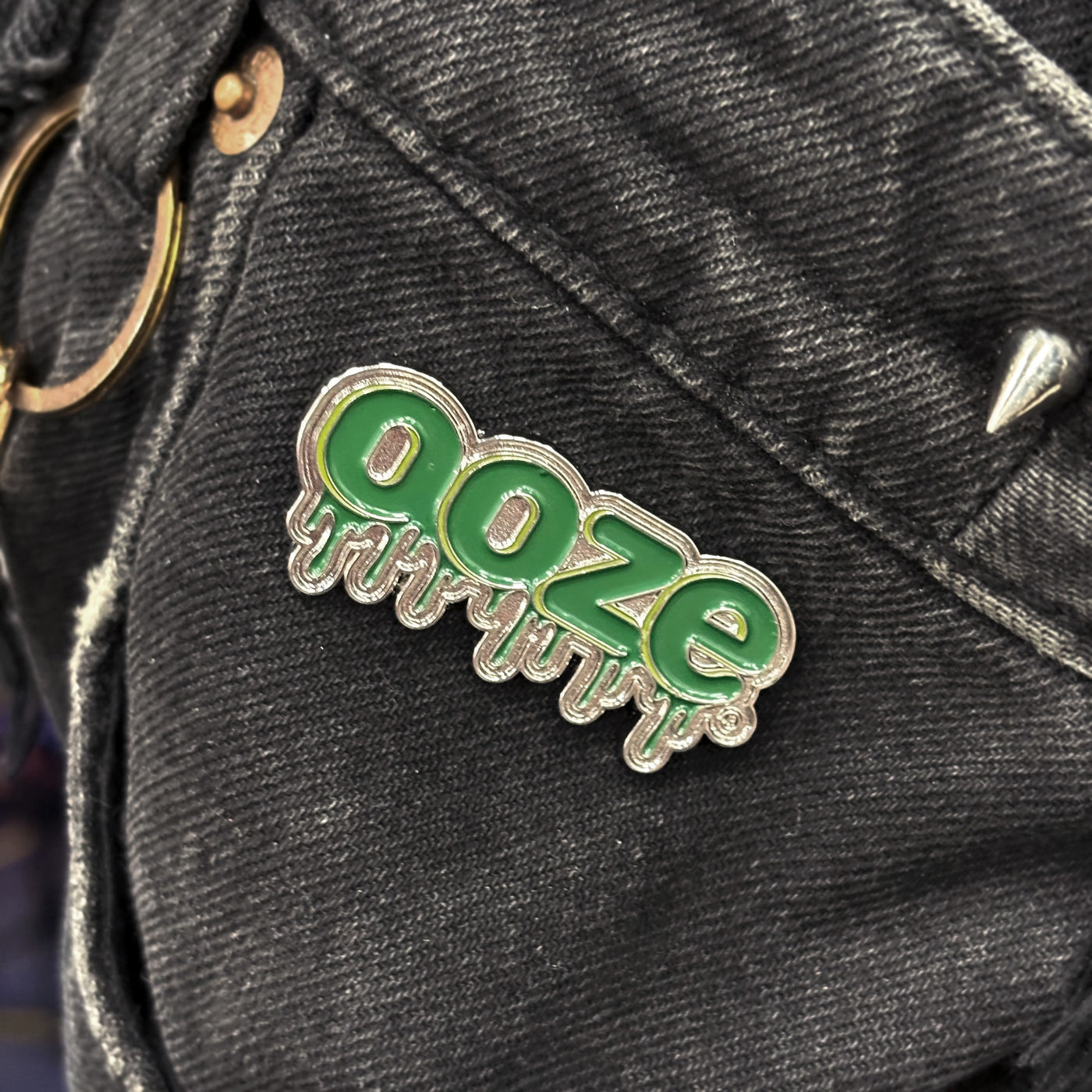 Ooze Logo Enamel Pin