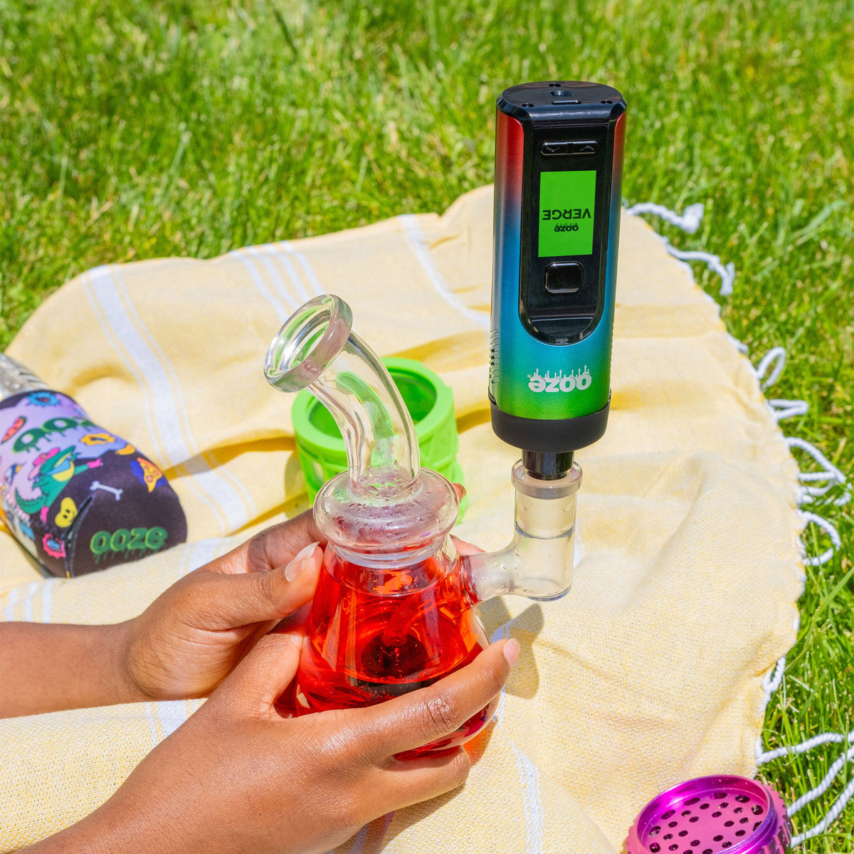 Verge – 2500 mAh Dry Herb Vaporizer - Panther Black