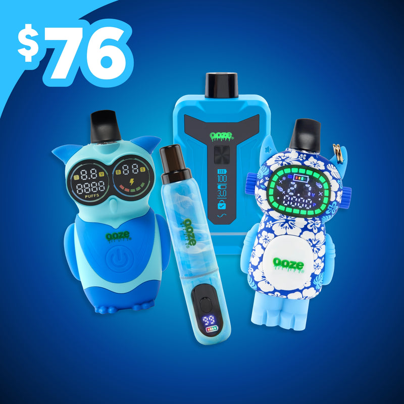 Blue 510 Vape Variety Pack – Assorted 510 Thread Vape Batteries
