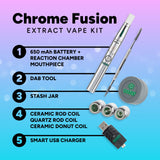 Cosmic Chrome Fusion Extract Vaporizer Kit