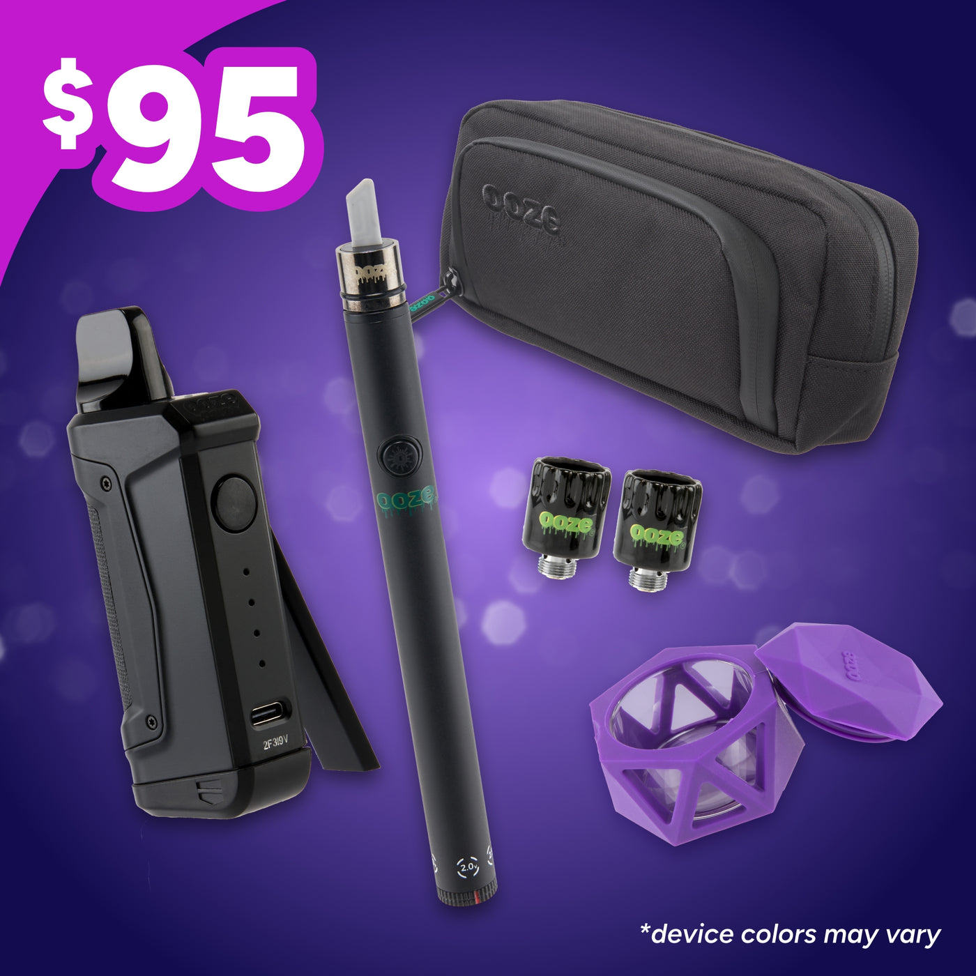 Duplex 2 Deluxe Duo Travel Kit - For Dabs & 510s | Ooze Vape Deals Duplex 2 Deluxe Duo Travel Kit - For Dabs & 510s | Ooze Vape Deals