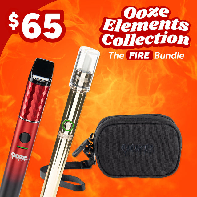 vape battery fire Element Bundles: Fire - Ooze Dab Pen Deals