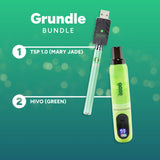 Grundle Bundle with TSP 1.0 and HIVO on a green background