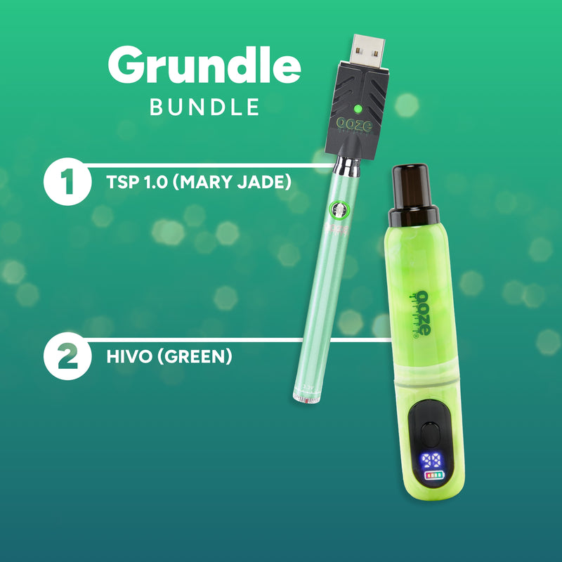 Grundle Bundle with TSP 1.0 and HIVO on a green background