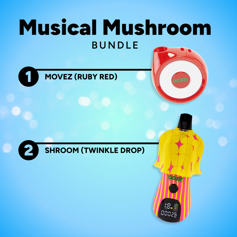 Musical Mushroom Bundle – Shroom & Speaker Vape Deal